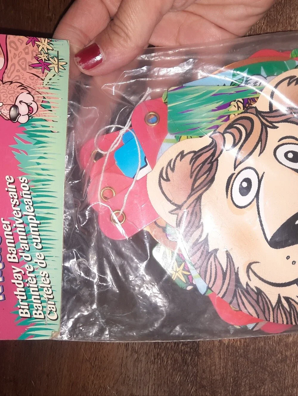 Nos Dixie Krazy Kritters Birthday Banner